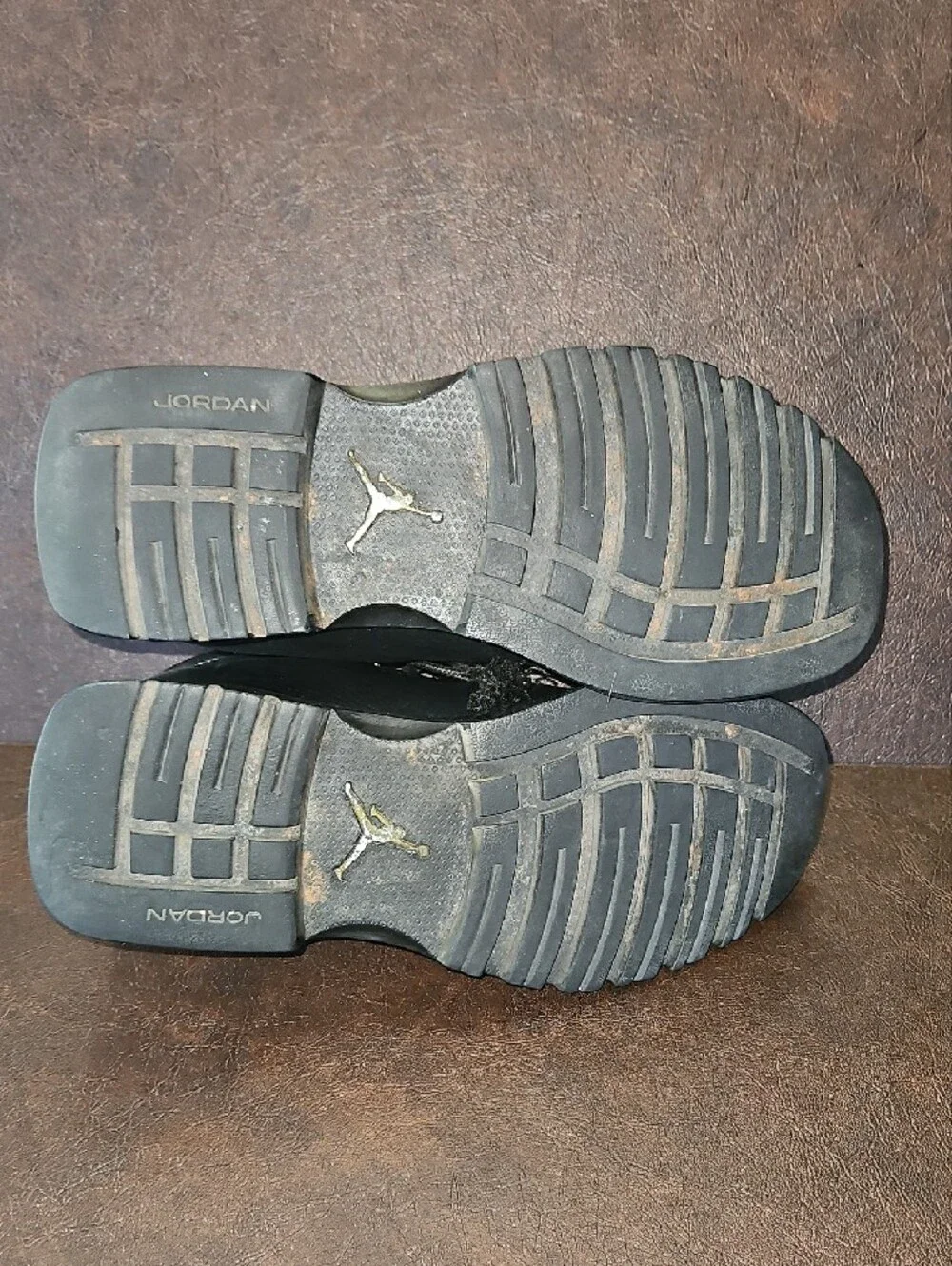 Nike Jordan Jumpman Two 3 Profiler Men’s tan Suade and black Leather Boots